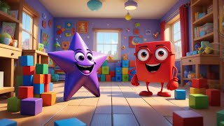 Five Building Blocks Stack Up High | Construction Song for Kids | Learn Colors and Counting