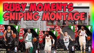 NBA2K18 MYTEAM SNIPE MONTAGE - HOW TO MAKE EASY MT WITH THIS RUBY MOMENTS FILTER