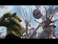 Hulk vs. Siren Head in real life
