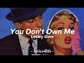 Lesley Gore - You Don't Own Me (Lyrics)