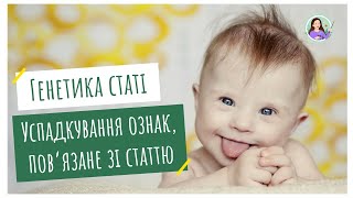 Генетика статі. Успадкування, зчеплене зі статтю.