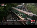 কীভাবে লাইনচ্যুত হলো ট্রেনের বগি bijoy express railway cumilla somoy tv