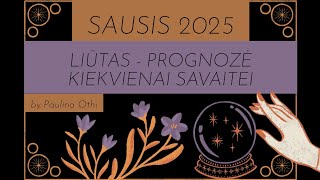 LIŪTAS Sausio taro prognozė 2025 - Paulina Othi (EN, UK, RU, HI subtitles)