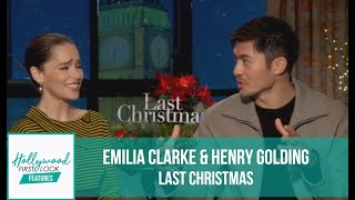 LAST CHRISTMAS (2019) | EMILIA CLARKE & HENRY GOLDING talk first impressions with KIYRA LYNN