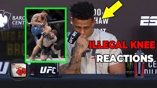 UFC Pros React To Greg Hardy's Illegal Knee against Allen Cowder