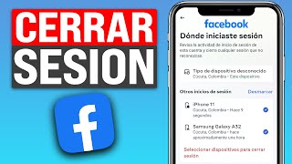 Cómo Cerrar SESIÓN de FACEBOOK en TODOS los DISPOSITIVOS (2025)