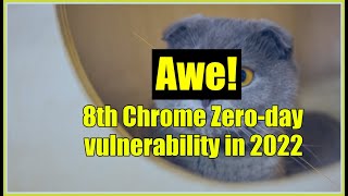 Google addressed the eighth Chrome zero-day this yearSecurity Affairs #zeroday #vulnerability