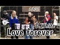 D.White - Love forever (Ballad version, Concert rehearsal, Live). Euro Dance, NEW Italo Disco