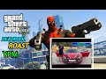 YPM VLOGS ROASTED BY DEADPOOL IN GTA 5 ||SHORTS|| HINDI