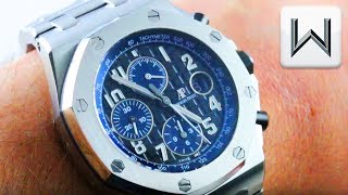 Audemars Piguet Royal Oak Offshore Full Bracelet Chronograph 26470ST.OO.A028CR.01 Watch Review