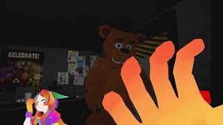 VRChat Playable Five Nights At Freddy's Map in VR!