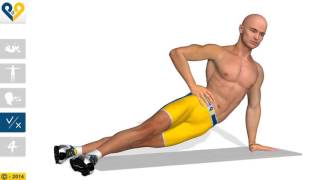 Six pack abs  Side plank with crossed legs   YouTube