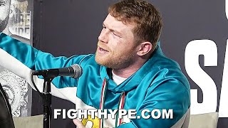 CANELO ERUPTS "GET THE F**K OUT OF HERE"; HEATED ALTERCATION WITH ANDRADE AFTER STOPPING SAUNDERS