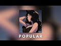 Popular - The weeknd ft. Playboi carti, madonna (sped up to perfection)