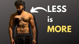 Do LESS Exercises to Get More JACKED (Here's Why)