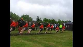 2012 National Outdoor Tug of War Champs - Men 640 Kilos Final - First End