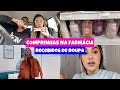 COMPRINHAS NA FARMÁCIA, RECEBIDOS DE ROUPA, EXPERIMENTANDO COMIDA, TREINO ✨ - BRUNA EROLES