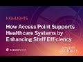 How Access Point Supports Healthcare Systems by Enhancing Staff Efficiency