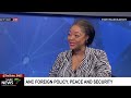 ANC 55th Conference I Ramaphosa touches on peace and stability in the ANC foreign policy remarks