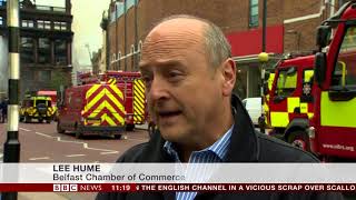 Belfast Primark Fire,  grave concerns for the Bank Building - Chris Page/Emma Vardy