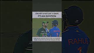 Cricket Is Not Just A Game It's An Emotion | Agha Salman suffers face injury  #indvspak #short