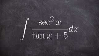 Learn to take the integral of with u sub trig and ln