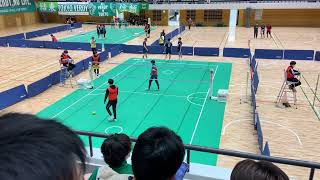 2022 全日本セパタクロー選手権大会 Super Division 決勝 AS WAKABA A vs SC TOKYO AXIS 1stセット