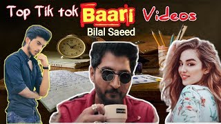 Baari song By Bilal Saeed || Momina mustehsan | Rahim Pardesi | tik tok videos @lahori reactor