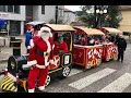 magiche luci delle feste sulle montagne del lago di como