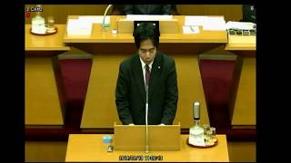 枚方市議会　平成31年3月定例月議会　田口敬規議員