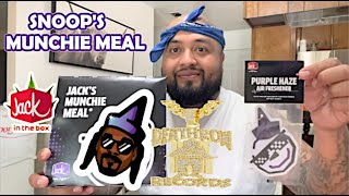 NEW Snoop's Munchie Meal Review @jackinthebox #new #food #review #mukbang #snoopdogg #munchiemeal
