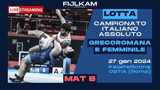 LOTTA - Campionato Italiano Assoluto GR/F 2024 - Mat B