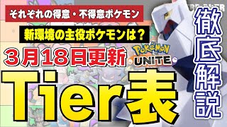 【ティアー表】青・赤・緑の鳥3兄弟が驚きの変化！？新ポケモンのジュラルドンの評価はいかに？？意外と弱点もある！？得意ポケモン・不得意ポケモン・一緒にピックしたいポケモンとか【ポケモンユナイト】