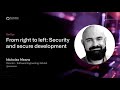 GitHub Satellite India 2021 - From right to left: Security and secure development