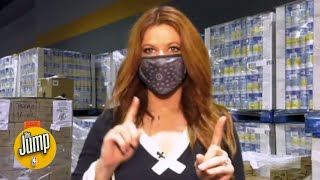 How does stuff get inside the NBA bubble? Rachel Nichols goes behind the scenes | The Jump