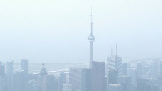 Respirologist advises masking up as poor air quality blankets spots in Ontario, Quebec