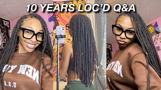 LOC Q\u0026A | Answering all your questions about my loc journey! | Mulanii Li