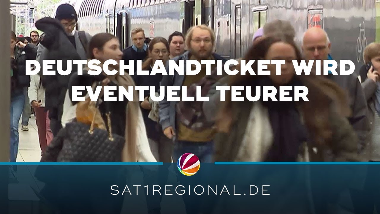 Deutschlandticket Wird Möglicherweise Teurer - YouTube