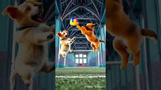 Watch These Adorable Puppies Go CRAZY for a Ball!