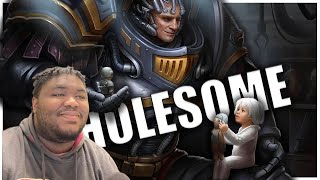 (Twins React) 10 Heartwarmingly Wholesome Moments in Warhammer 40K Lore / REACTION!!!