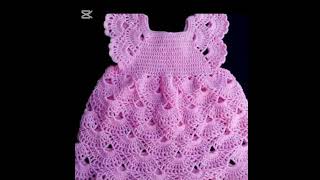 Crochet baby frocks || baby crochet ideas ✨ #youtubeshorts #crochetclothes #crochetpatterns#goviral