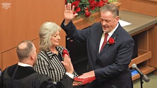 Arkansas House Speaker Brian Evans sworn in at first meeting of Arkansas' 95th General Assembly