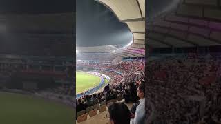 Hyderabad India Crowd support pakistani team in Stadium