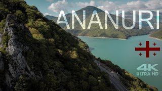 ანანური, საქართველო | Ananuri, Georgia | Ананури, Грузия | 🇬🇪 in 4k 60 fps video by Drone