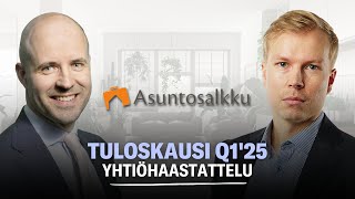 Asuntosalkku Q1’25: Omistaja-arvon luontia omien osakkeiden ostoilla