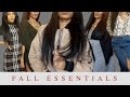 Fall Essentials Try-On Haul ▸ VICKYLOGAN