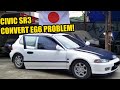 HONDA CIVIC ESTILO SR3 CONVERT EG6 - IACV PROBLEM SOLVED!