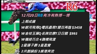 香港賽馬貼士   12月20日R8有冷有熱博一博    kennie yan#賽馬#賽馬貼士#加入會員月費計劃(市井喱民)