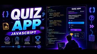 Build a Quiz App with HTML, CSS & JavaScript #javascript #js #trending #webdesign