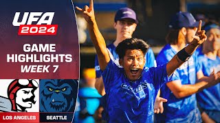 Los Angeles Aviators at Seattle Cascades | FULL GAME HIGHLIGHTS | June 7, 2024